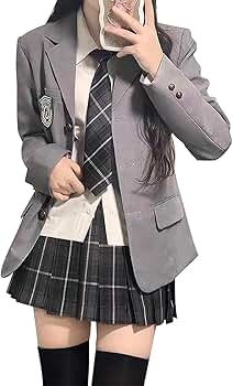 まりっちょ⭐︎teen boop オーバーレザーJK Amazon.co.jp: [Zeroire] コスプレ 制服 ブレザー 女子高校生 jk